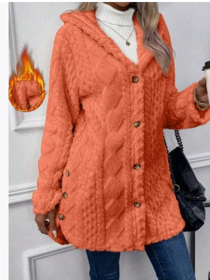 Luna Moda | Miękki Teddy kamizelka